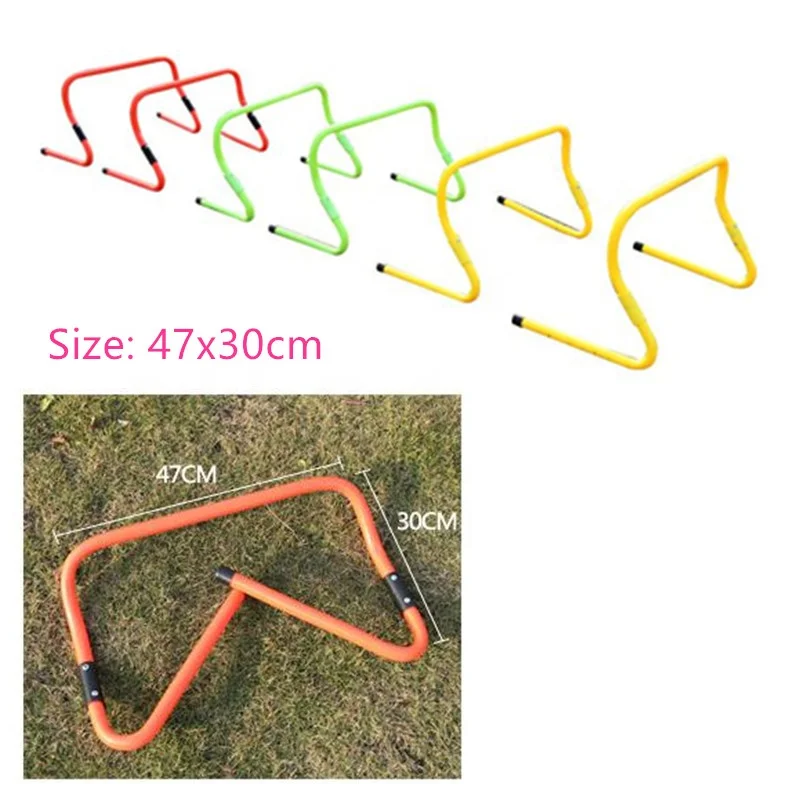 Football Soccer training equipment  Running Hurdles Speed Barrier Plastic Frame