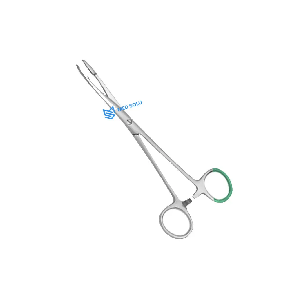 Большегрузный Пинцет для повязки 20 см изогнутые хирургические инструменты из нержавеющей стали стоматологические щипцы