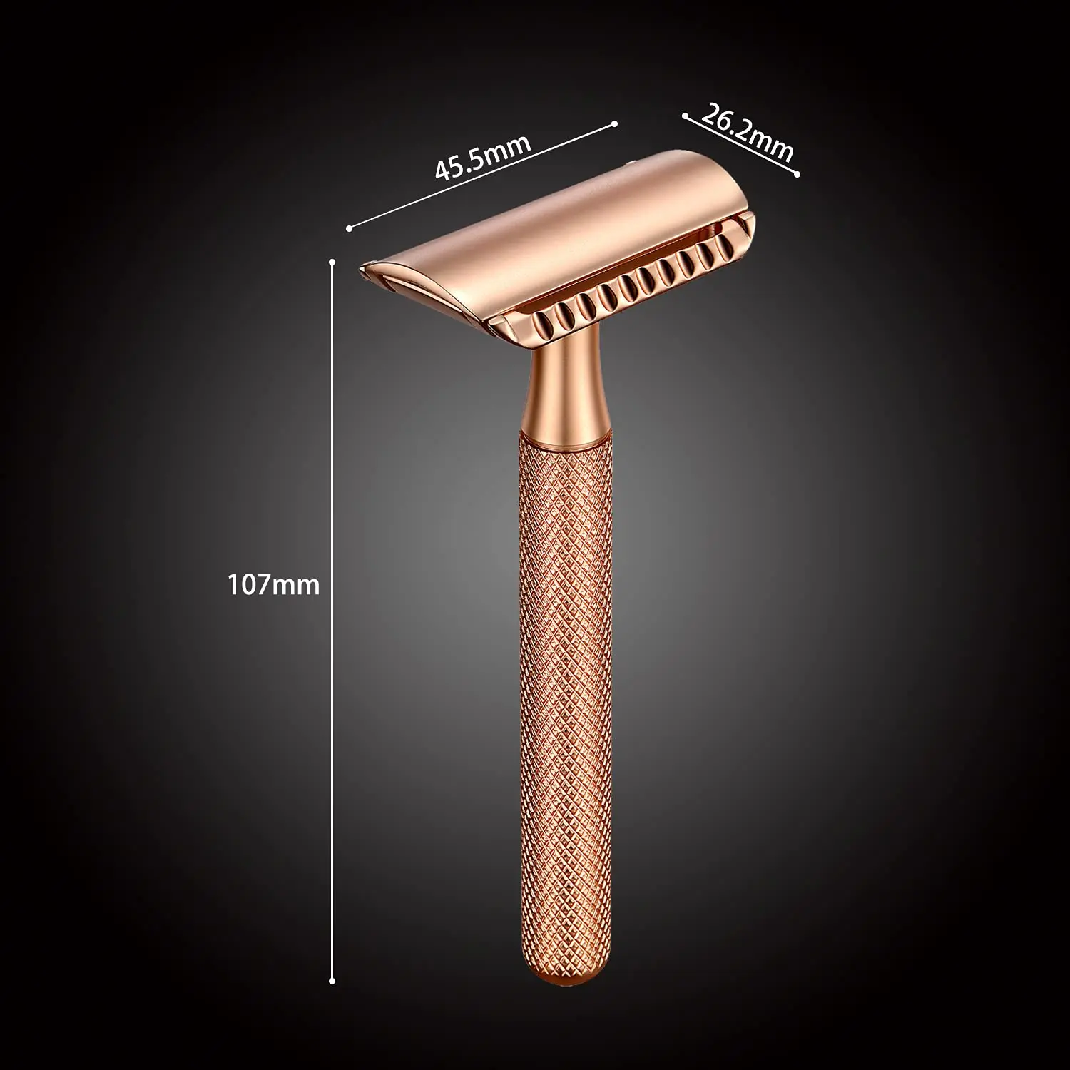 
Elegant Double Edge Safety Razor Wet Shaving for Men Women 