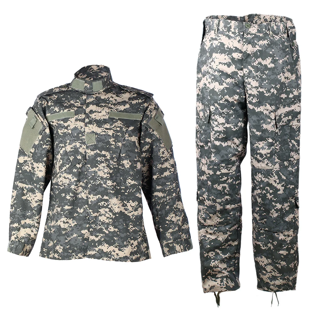 Army combat uniform windproof military uniforms camouflage army military ceremonial uniform