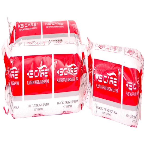 
Premium Quality Plaster of Paris Bandage B.P. Dressing is leno weave fabric coated with POP mass. 