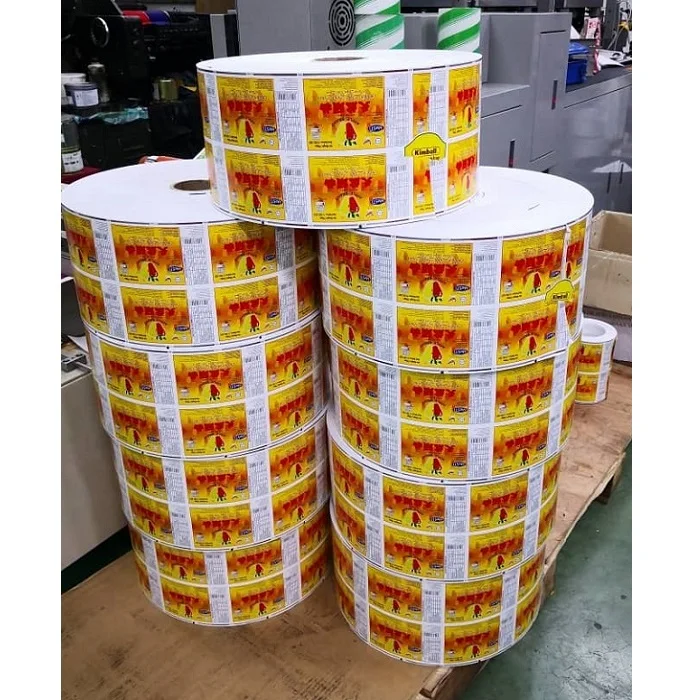 
 Personalized Self Adhesive Label Printing Service Roll / Sheet Stickers for Industrial Products  