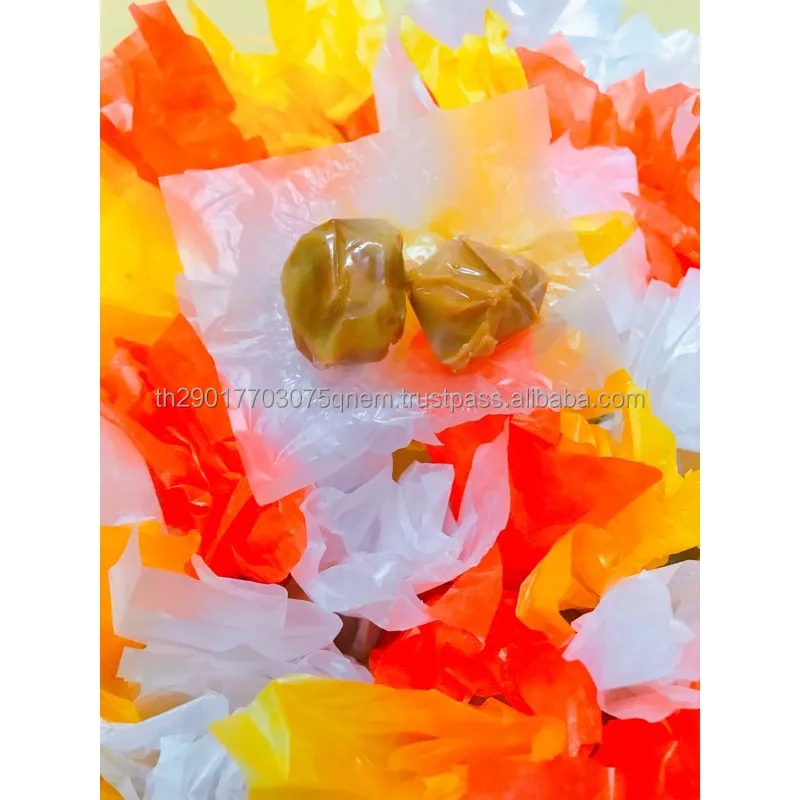 Thai Coconut Milk Candy Toffee Thai Fruit Toffee Fruit Soft Toffee