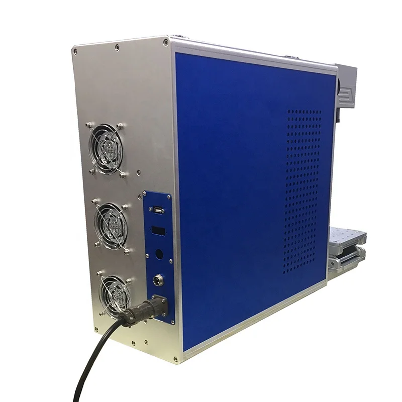 20w 30w 50w number plate making machine printing machine for cable laser marking engraving machine price