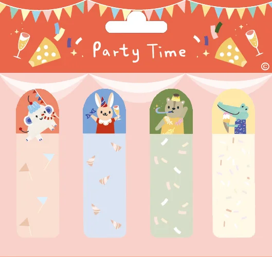 New Design Christmas Gift Memo Note Memo Pad Sticky Notes Party Time