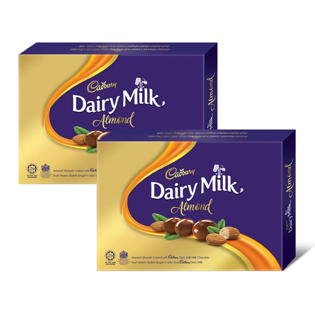 Christmas chocolate bar box Cadbury dairy milk chocolate