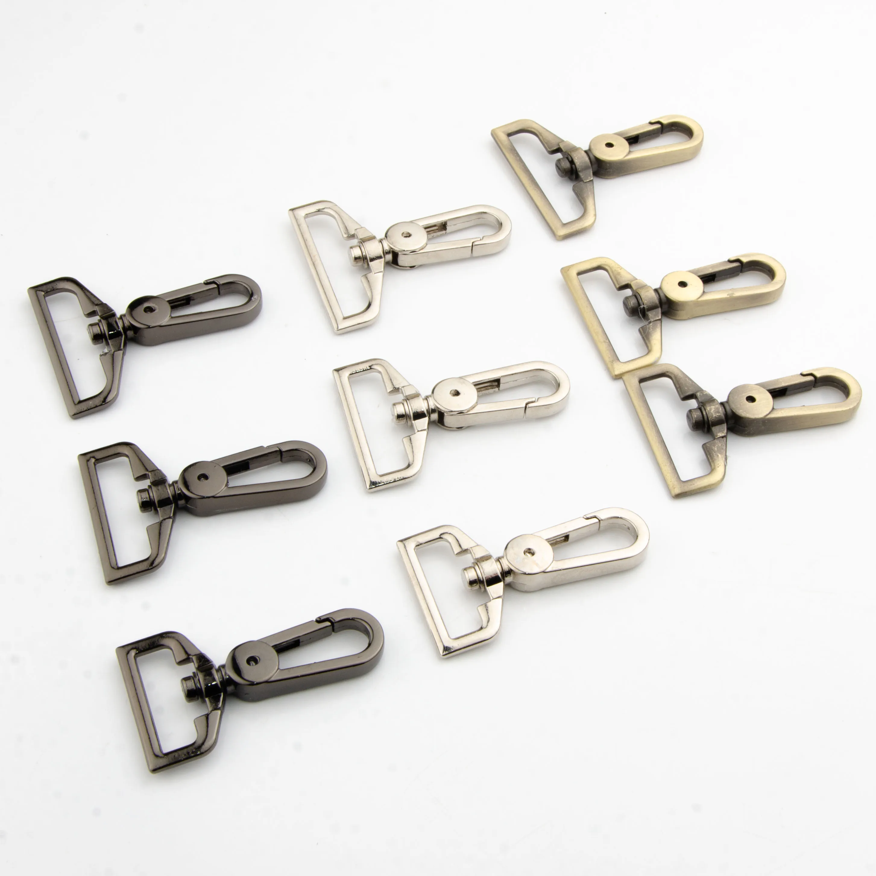 Zinc Alloy Fastener Snap Hook Clasp Dog Collar Buckle Customized Style Lobster Trigger Clips Hook For Bag
