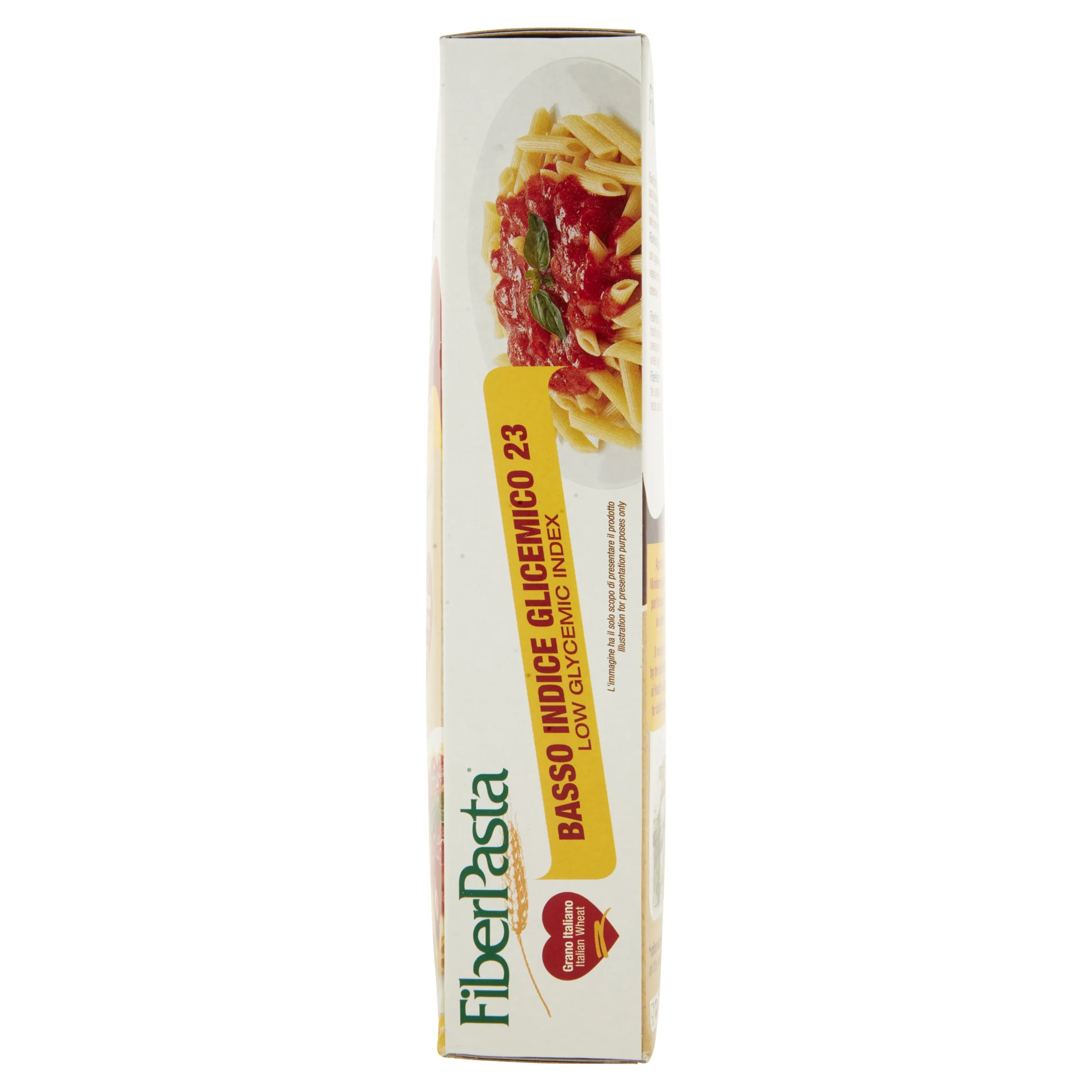 ITALIAN PREMIUM DURUM WHEAT PASTA PENNE 250g - HIGH IN FIBER WITH INULIN ADDED -  LOW GLYCEMIC INDEX -  PASTA WITH BENEFITS