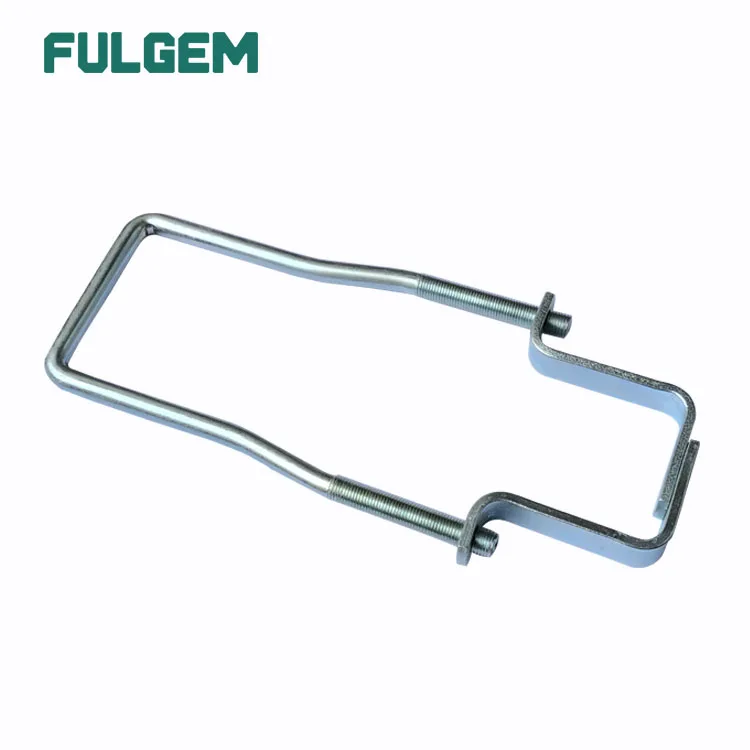 trailer u-bolt threaded brackets locking levers spare tire carrier