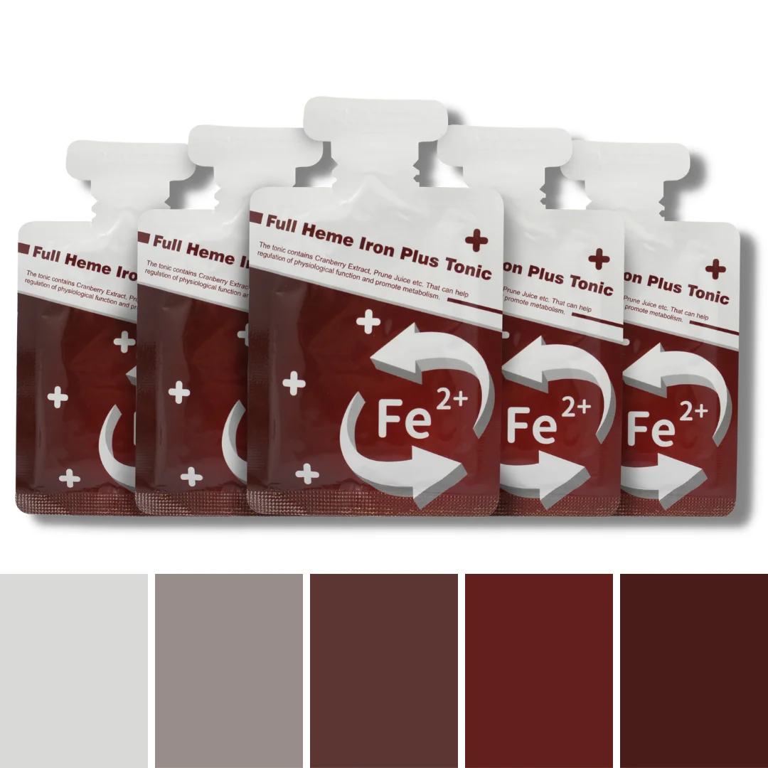 Customized Iron Supplement & High Potency Vitamin C + Vit B cpmplex