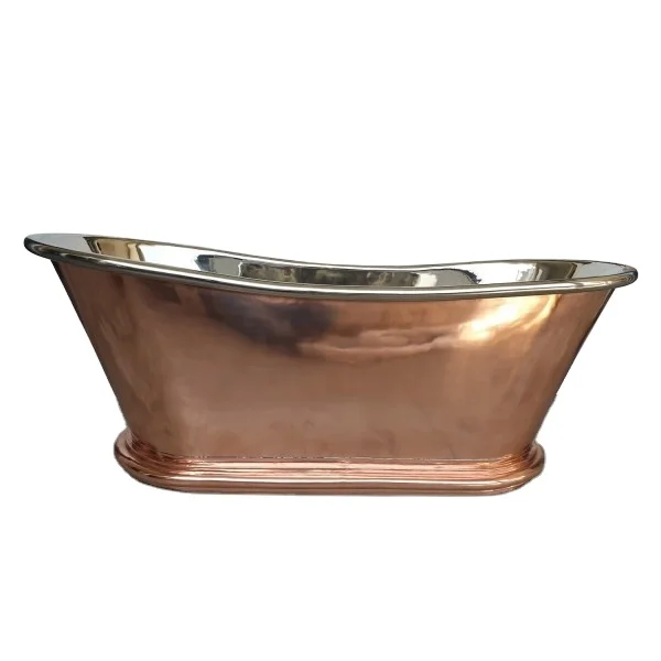 Copper Bathtub Nickel Inside Shining Copper Outside
