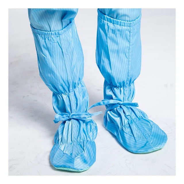 
Best Selling ESD Long Booties Safety Boots Clean Room Supplier (SR) 