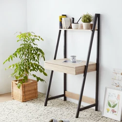 Маленький письменный стол для дома и офиса, учебный письменный стол с книжной полкой и ящиком, 29 дюймов, Вт, письменный стол