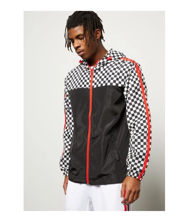 Red Windbreaker Jacket Waterproof Jacket Nylon material Windbreaker