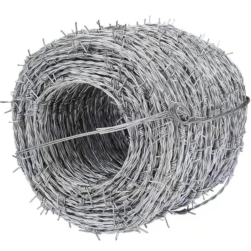 high quality barbed wire price per roll / galvanized barbed wire