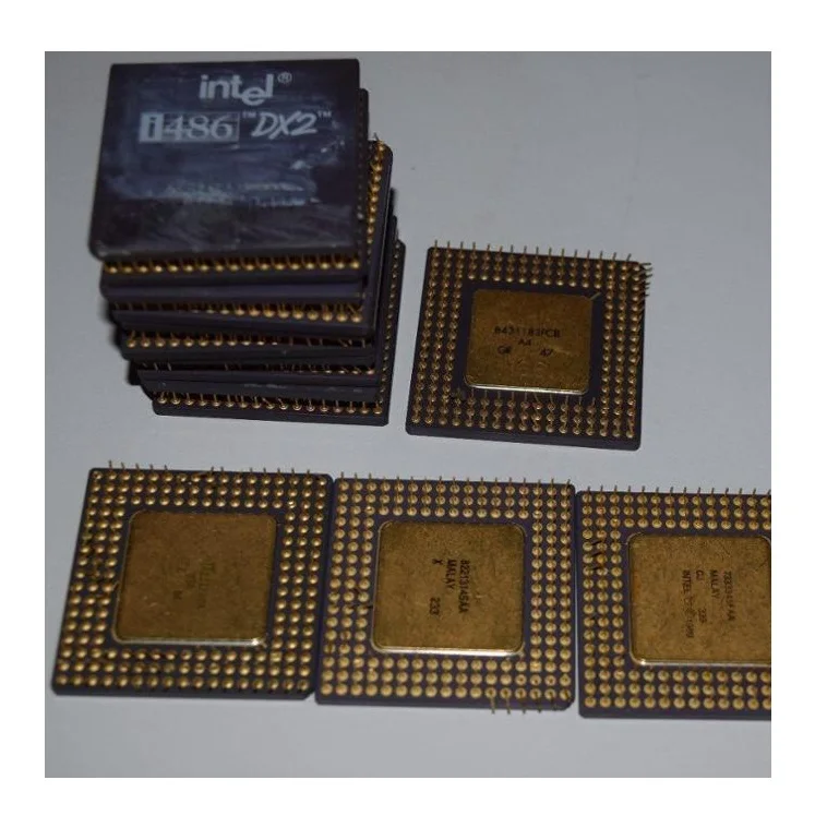 Gold plate Cpu Pins Scrap / Plated Processors Pins Scrap / Exporters India Intel Pentium Pro Ceramic CPU scraps