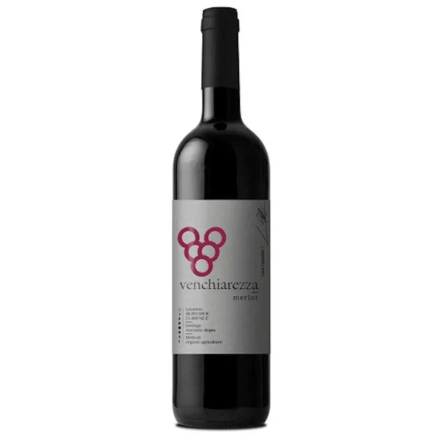 Итальянское органическое красное вино Merlot 75 Cl для Дина