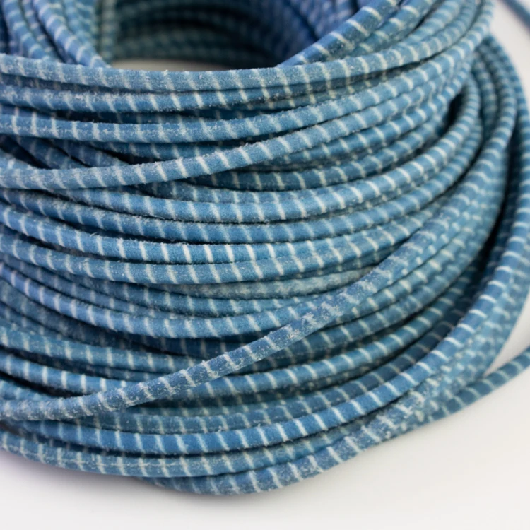 Free sample Premium Stripe Round Shoe Laces For All types Sneakers