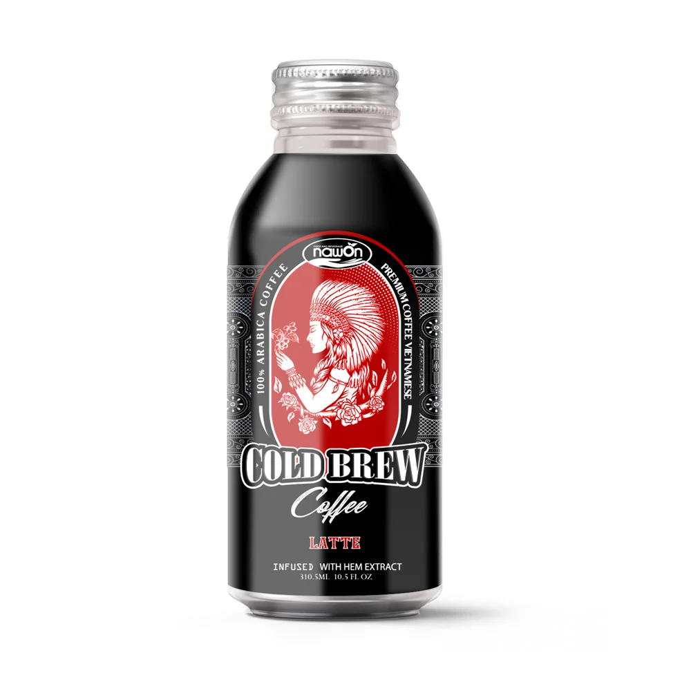  Кофе эспрессо навон 10 5 жидких унций кофе холодное приготовление 100% натуральные кофейные зерна производитель во Вьетнаме OEM/ODM
