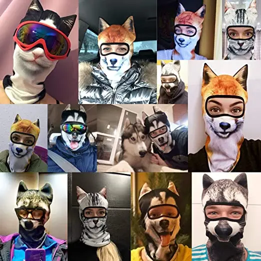 In Stock Ninja Black Head Wholesale Breathable Balaclava