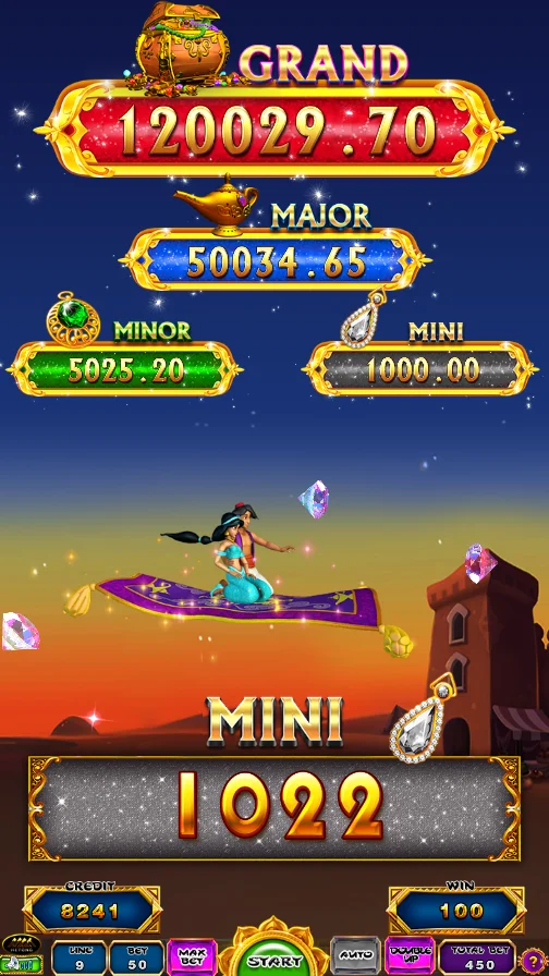Игровая доска Aladdin Lamp с вертикальными звеньями игровой автомат для казино игровая