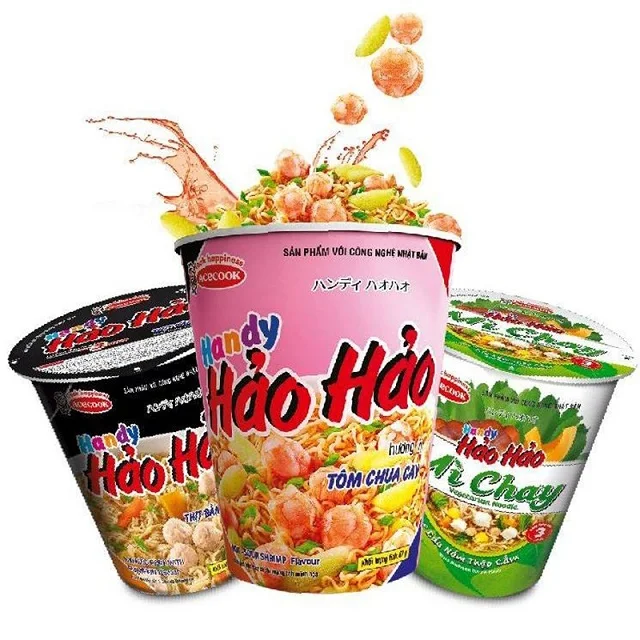 Хит продаж Hao ручная лапша чашка для лапши быстрого приготовления все сделано во Вьетнаме (картонная коробка)