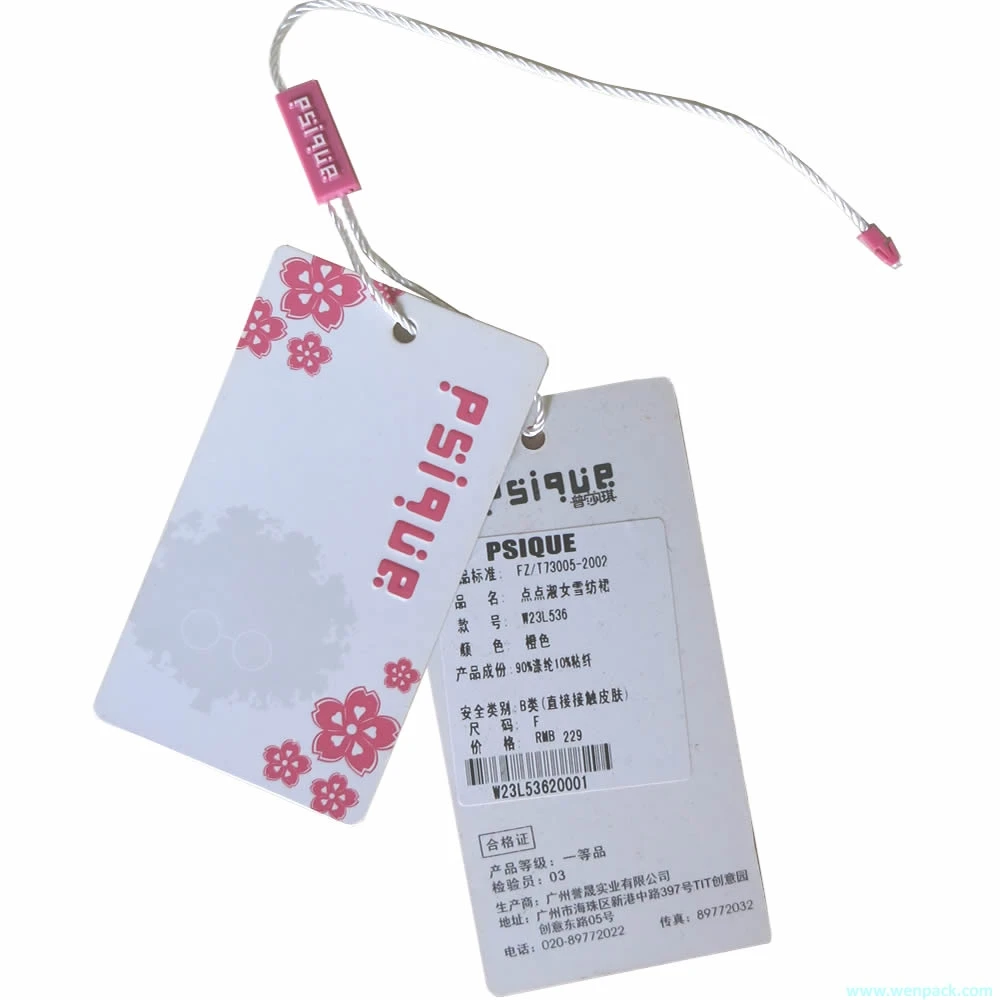 Hang Tags Black Hang Tags Custom Logo Name Red Printing Garment Black Cardboard Hang Tags