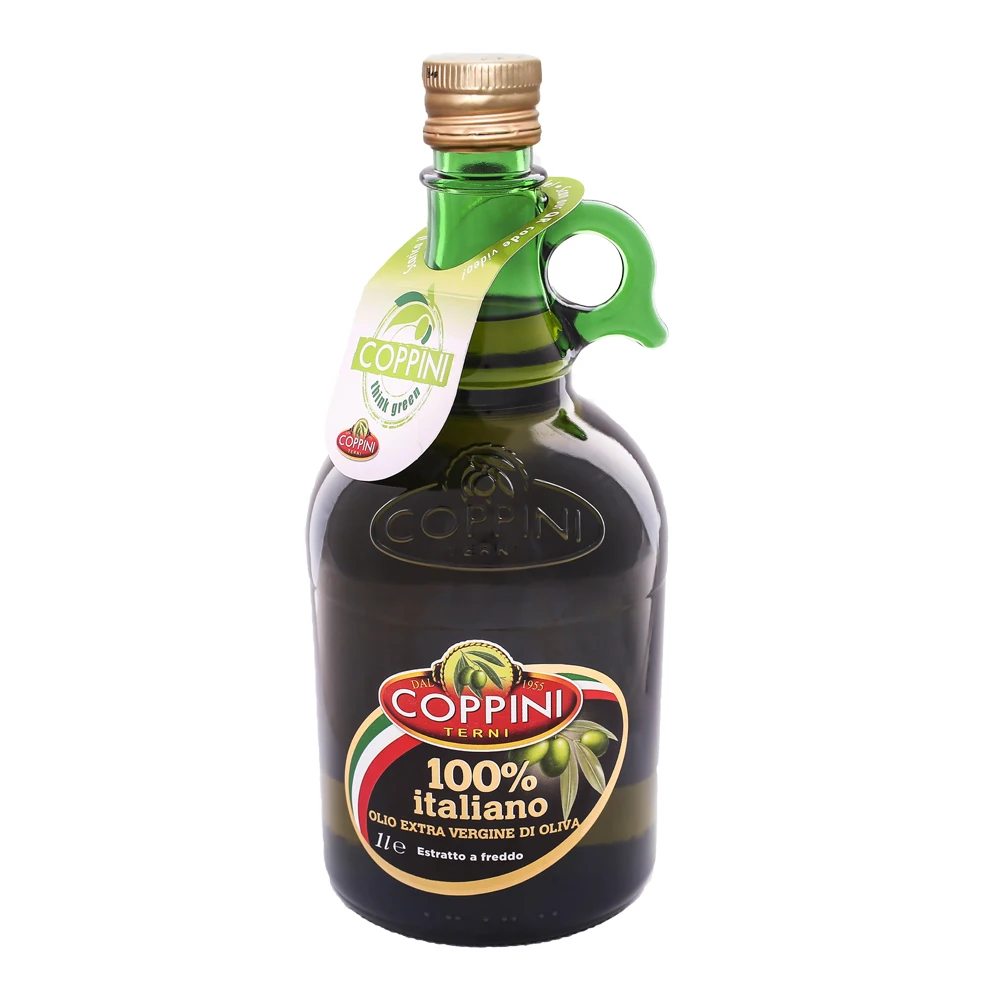 
Extra virgin olive oil COPPINI 100% ITALIANO 1L Amphora bottle 