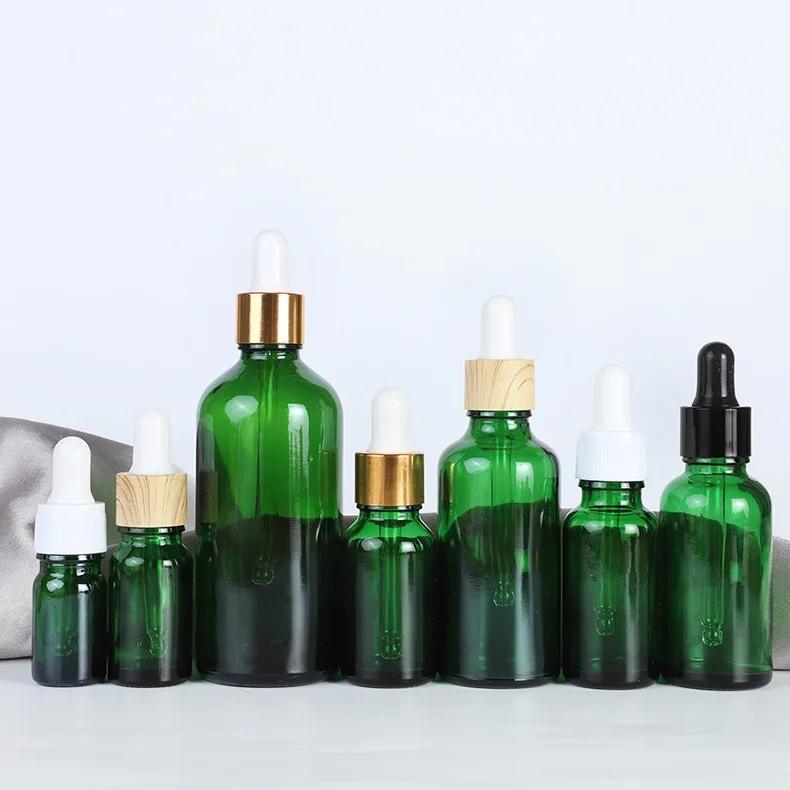 Spot manufacturers supply refined oil bottle glass dropper bottle spray bottle 5-100ml bottles wholesale