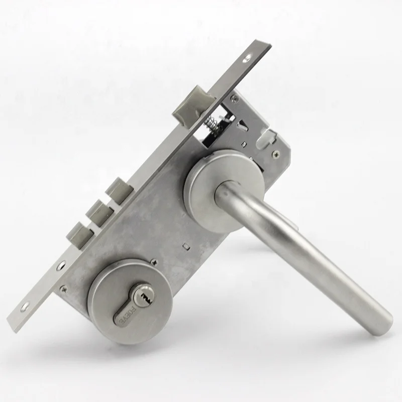 Internal Stainless Steel 201 door lever handle Door Lever Lock Set Door Handles