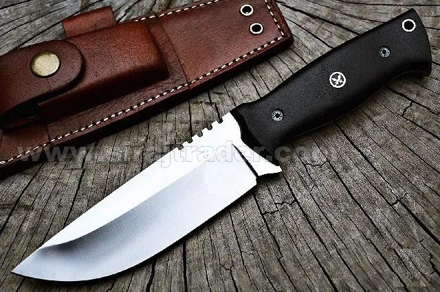 Ручная работа D2 стальной нож ручной работы материал Микарта