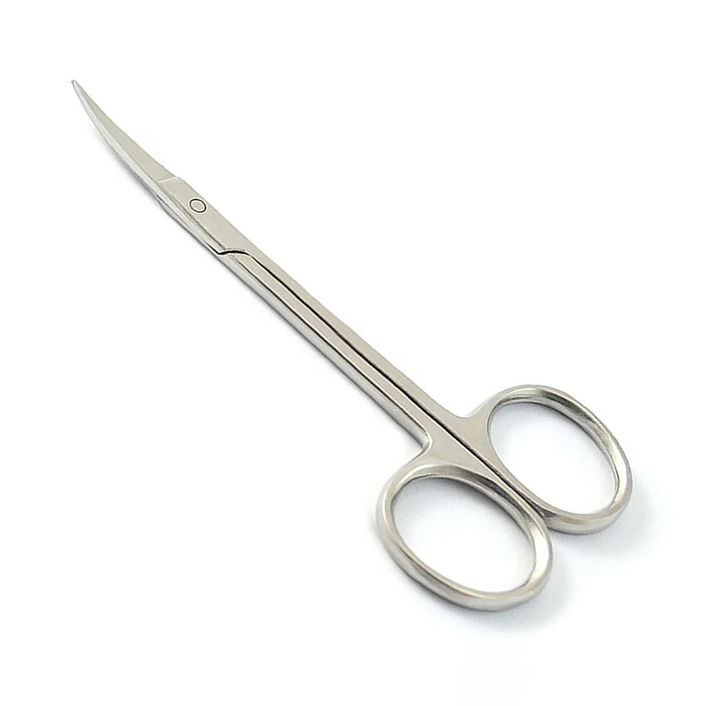 Многоразовые изогнутые ножницы радужной оболочки хирургические из нержавеющей стали инструменты оптовая продажа
