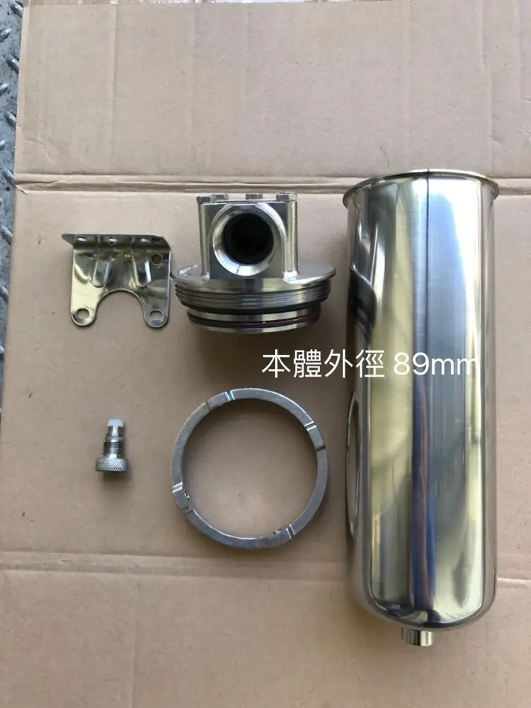 
Taiwan Multiply SUS 316 Stainless Steel Water Filter Housing 
