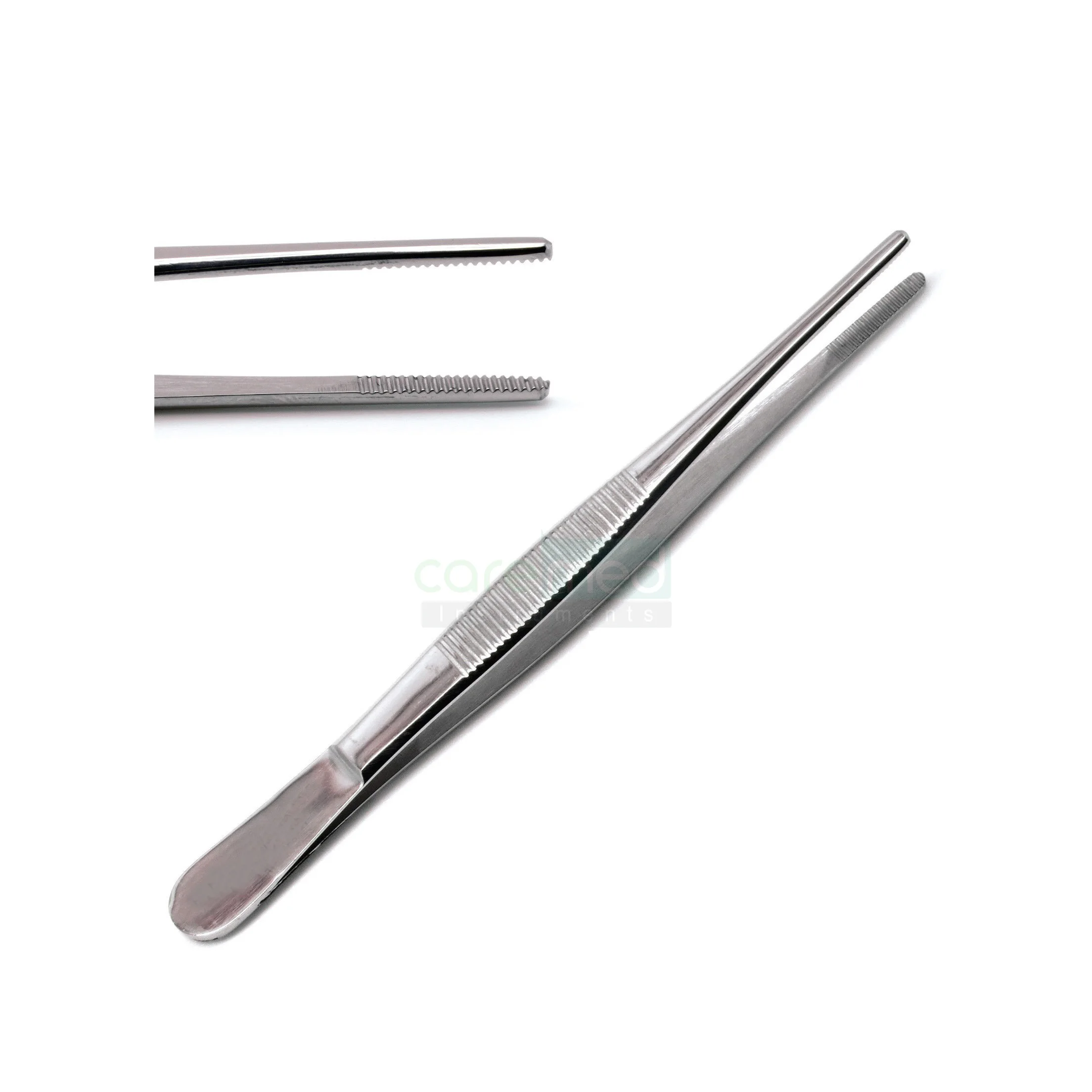 Surgical Tweezer Serrated Tip Stainless Steel Best Quality Operating Tweezers Custom Surgical Tool | Caremed Instruments