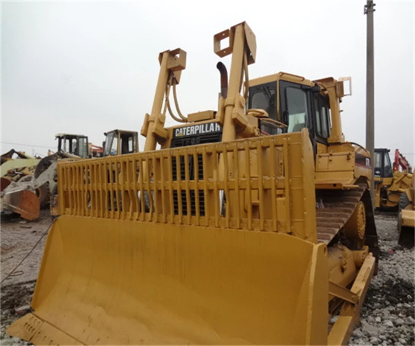 Used CAT D7R Bulldozer With Ripper, Cat D7 Dozer D7G D7H D7R Second hand bulldozer