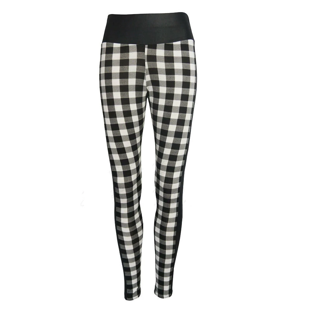 Wholesale Black High Rise Tight Waist Cinch Latex Leggings