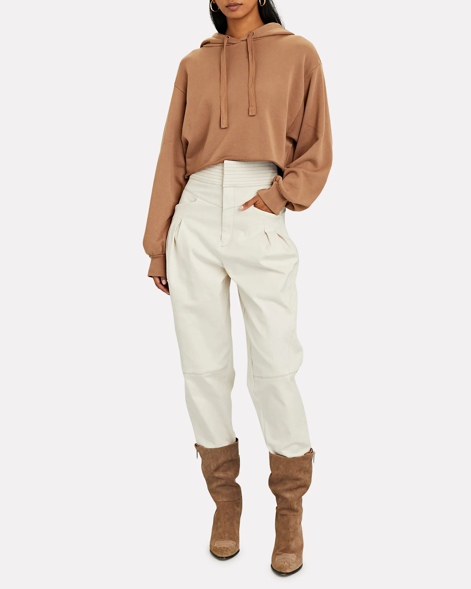 Fall Custom Plus Size Clothing for Women Work Out Gym Streetwear Cropped Causal Cotton Breathable Hoodie Embroidered