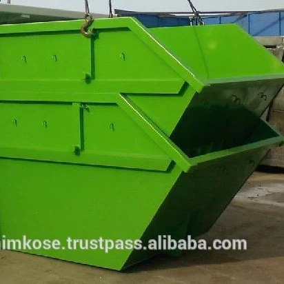 
6 cbm Metal Skip container bucket type bin 
