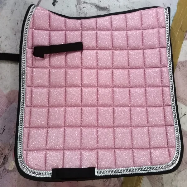 Quilted Horse saddle pad with Pocket all purpose equestrian horse Saddle cloth Manufacturer