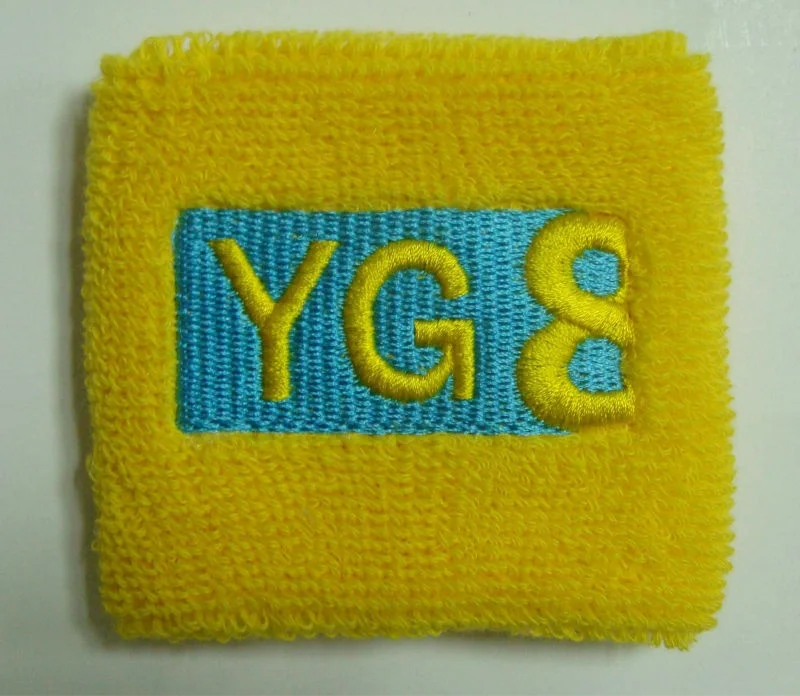 Профессиональный Спортивный хлопковый махровый тканевый поглощающий пот Браслет повязка для бейсбола баскетбола и тенниса