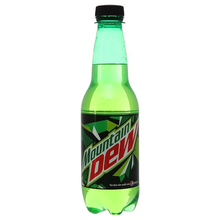 Бутылка для безалкогольных напитков MOUNTAIN DEW 390