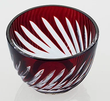 Kiriko Classic glass sake cup for Japanese restaurants looking for distributor in Australia sake glass