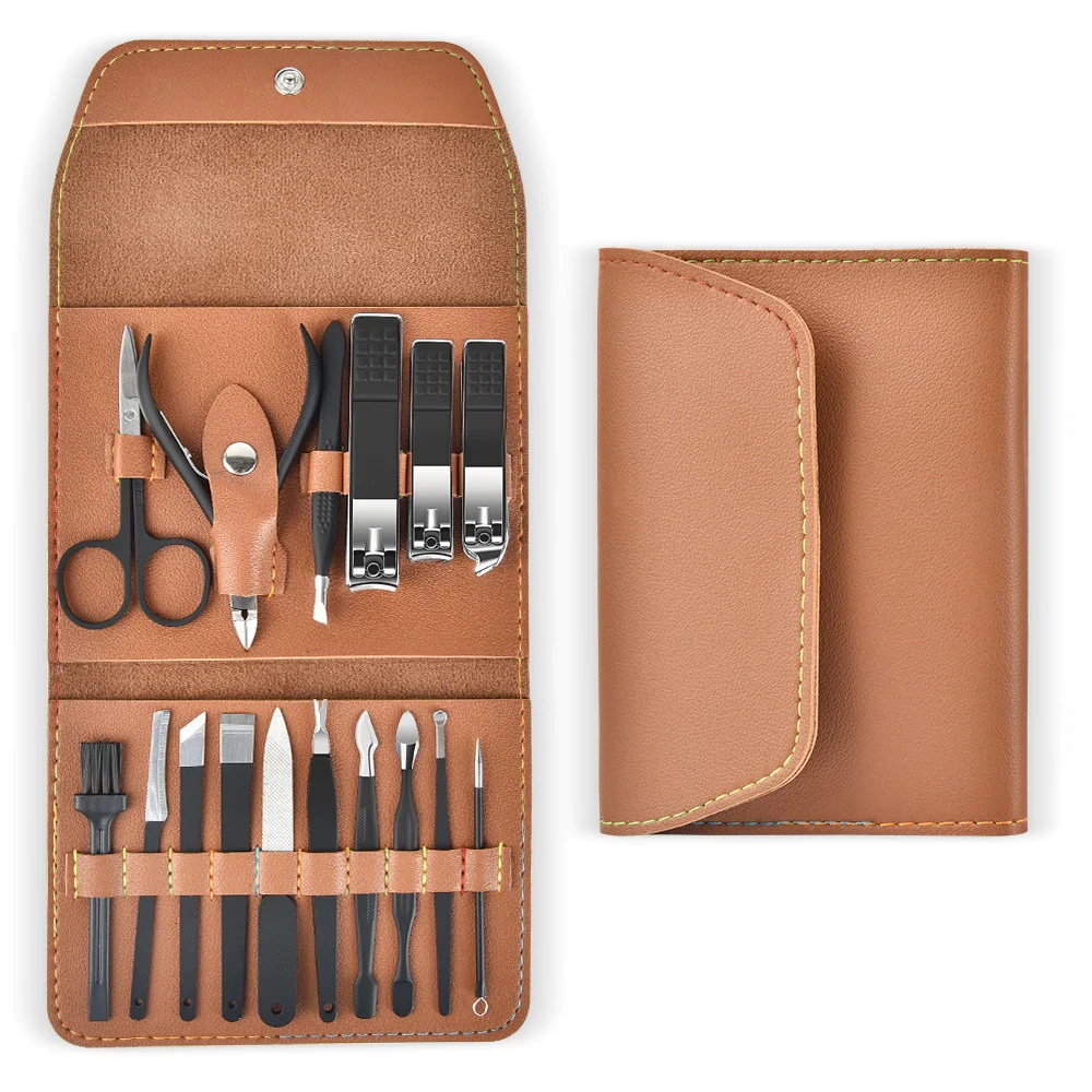 
Набор инструментов для маникюра высокого качества из нержавеющей стали, Наборы инструментов для педикюра, машинка для стрижки ногтей 