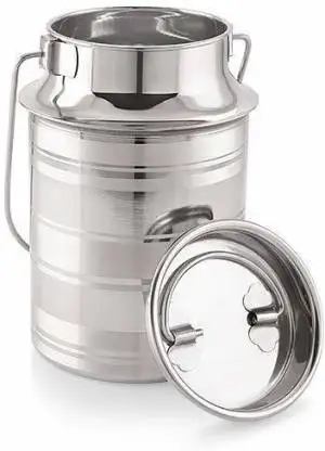 CAN Stainless Steel Storage Tank Store Milk BEST Quality Serving MILK CAN