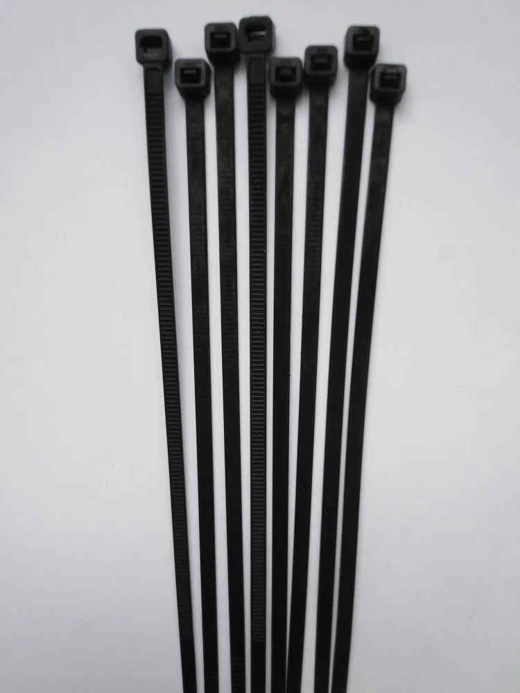  Самоблокирующийся нейлоновый хомут черного и натурального цвета 200 мм X 4 8 из малайзии