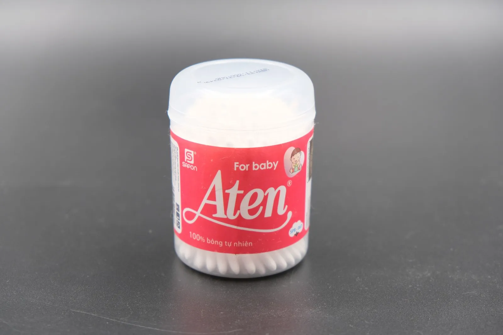 Высококачественные экологически чистые детские ватные палочки из пластика и чистого хлопка 120 шт.