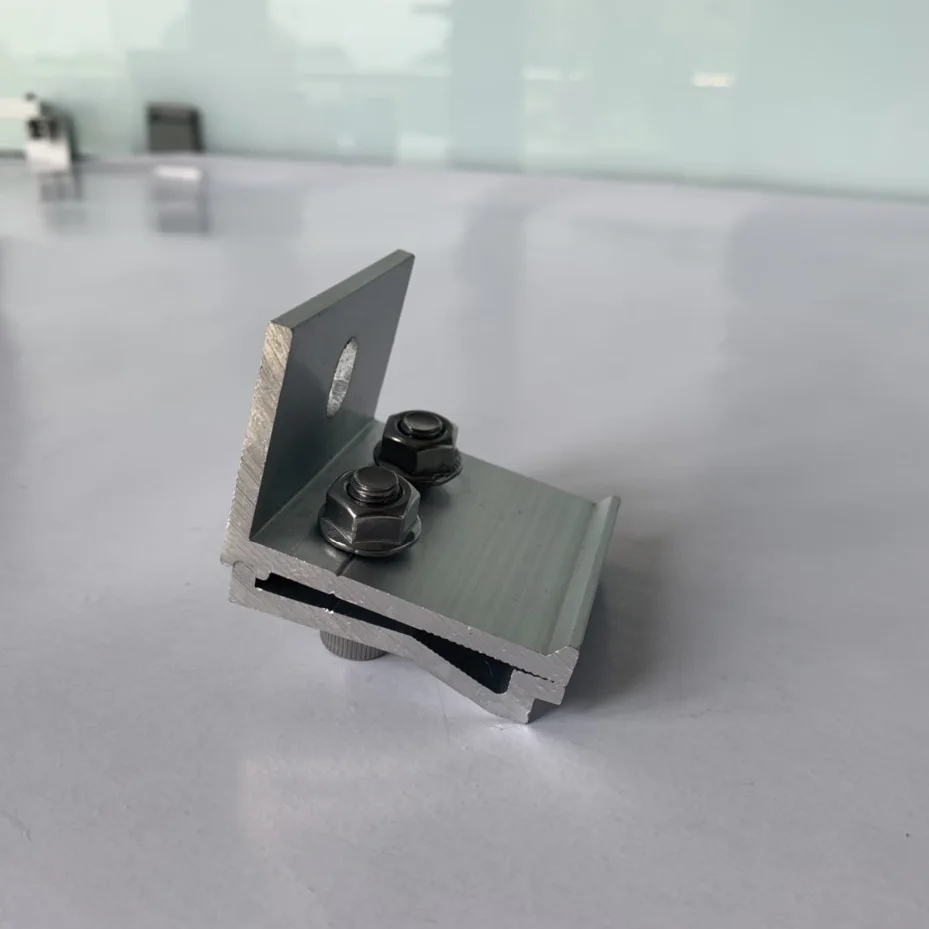 Made In Vietnam High Quality Solar Mounting System  Aluminum Solar Seamlock Solar Mounting Bracket