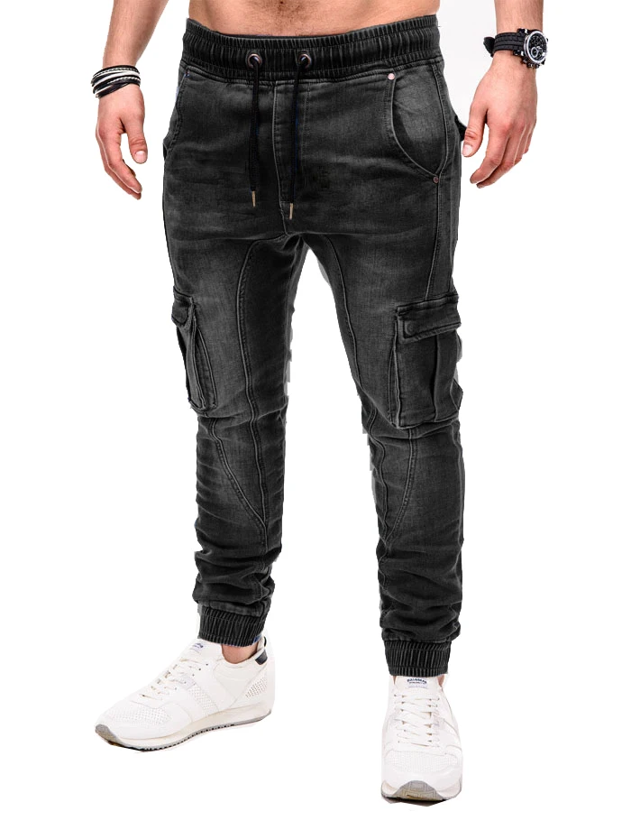 Men Fashion Jeans Latest High Street Stylish Designer Cargo Overall Pants Mens Jeans Jeans Men Slim