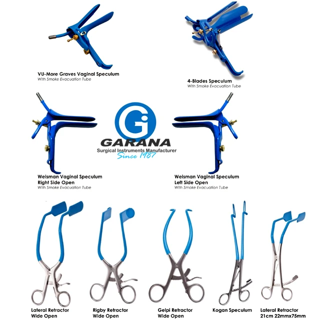 
Grave Electrosurgical Vaginal Speculum with Smoke Evacuation Tube 