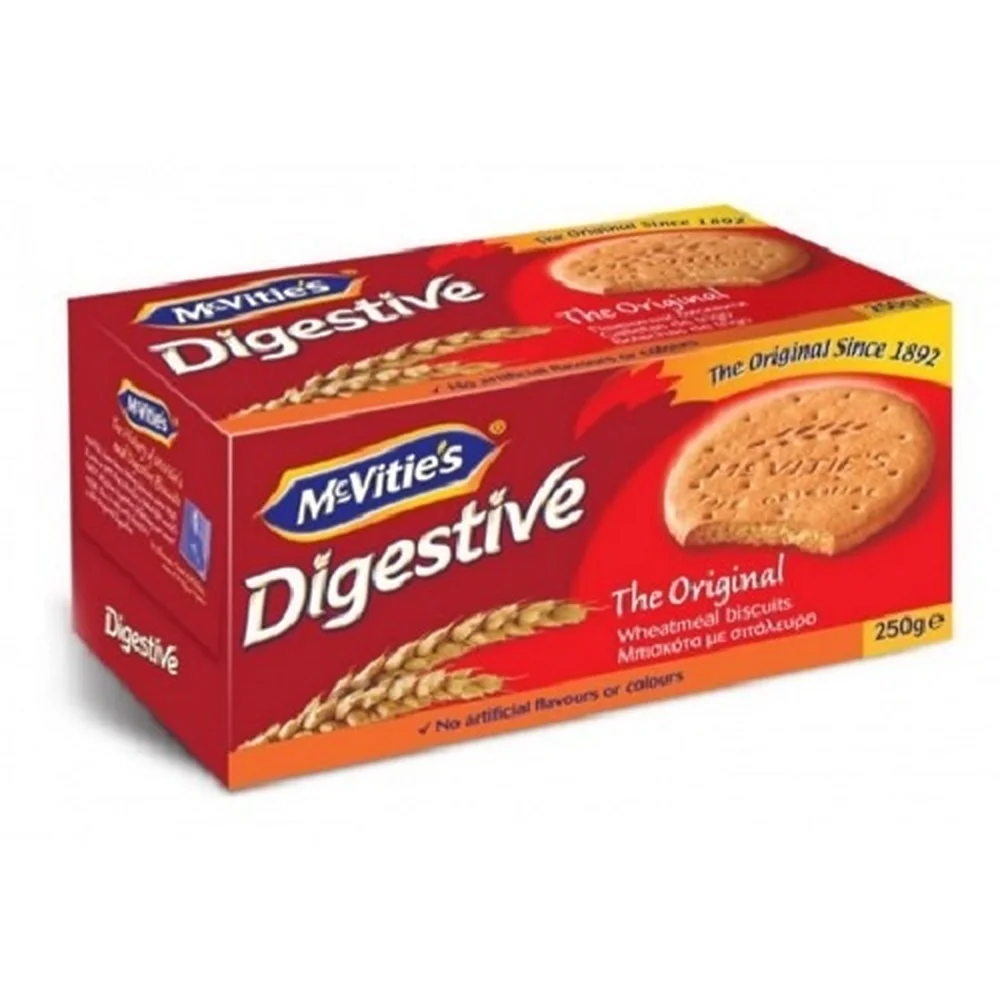 
McVities Digestive 24x250g KK UK origin 